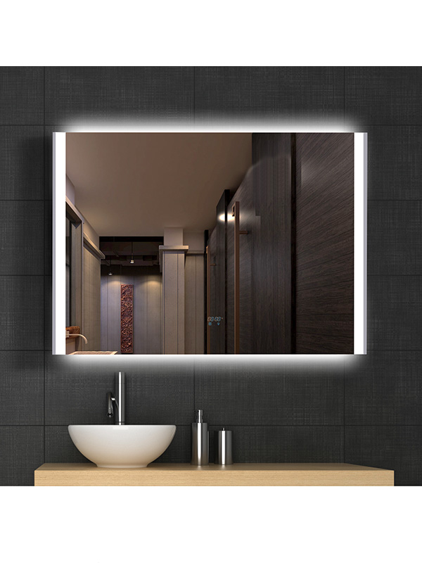 Specchio da bagno a LED con controllo intelligente da 100 cm con luce