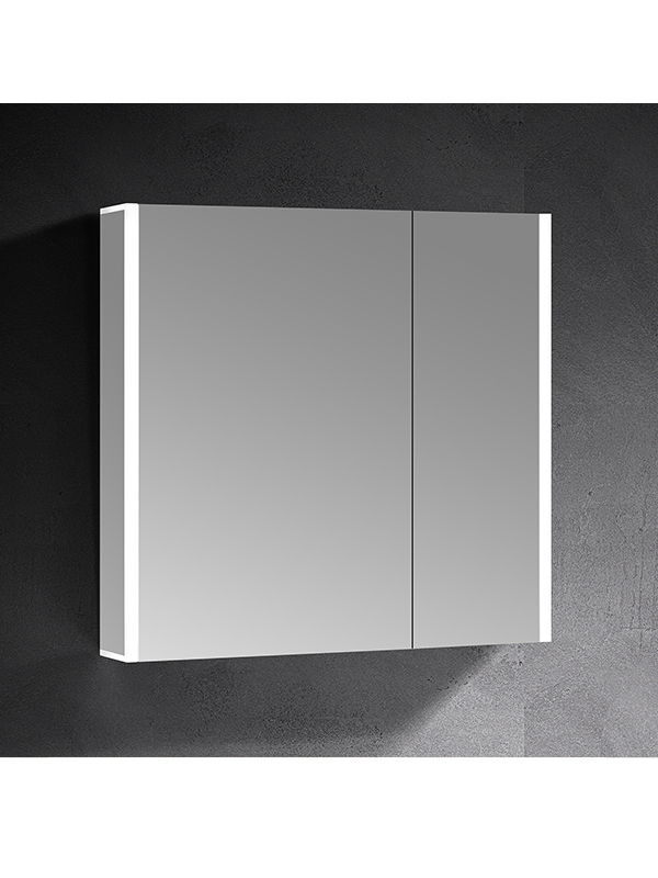 Specchietti bifacciali moderni specchiere da bagno a LED